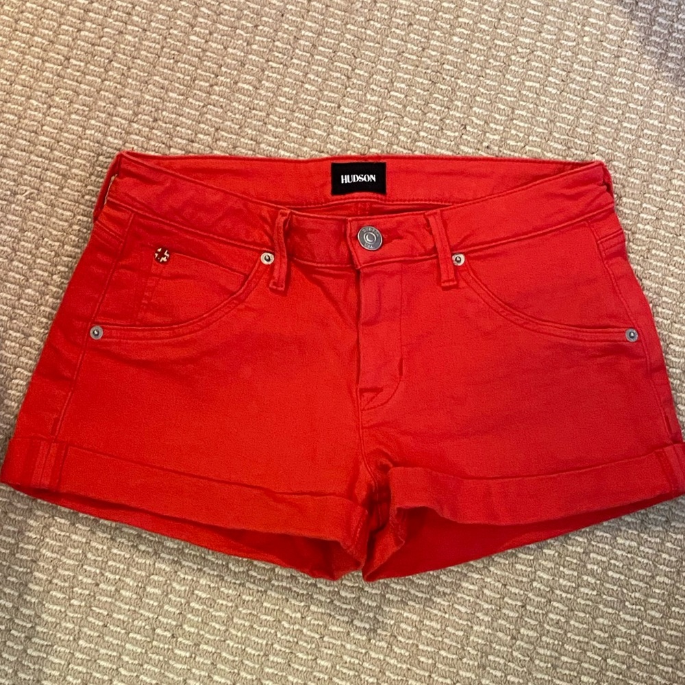 Hudson Red shorts